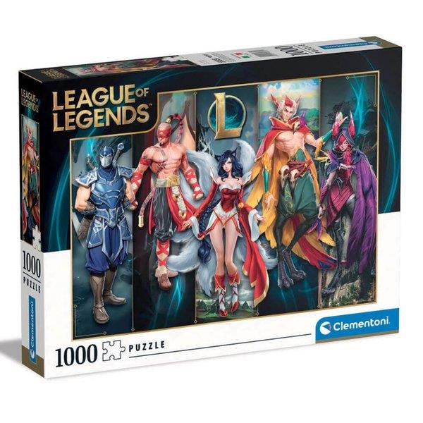 Clementoni 1000 Parça League of Legends Yetişkin Puzzle 39680