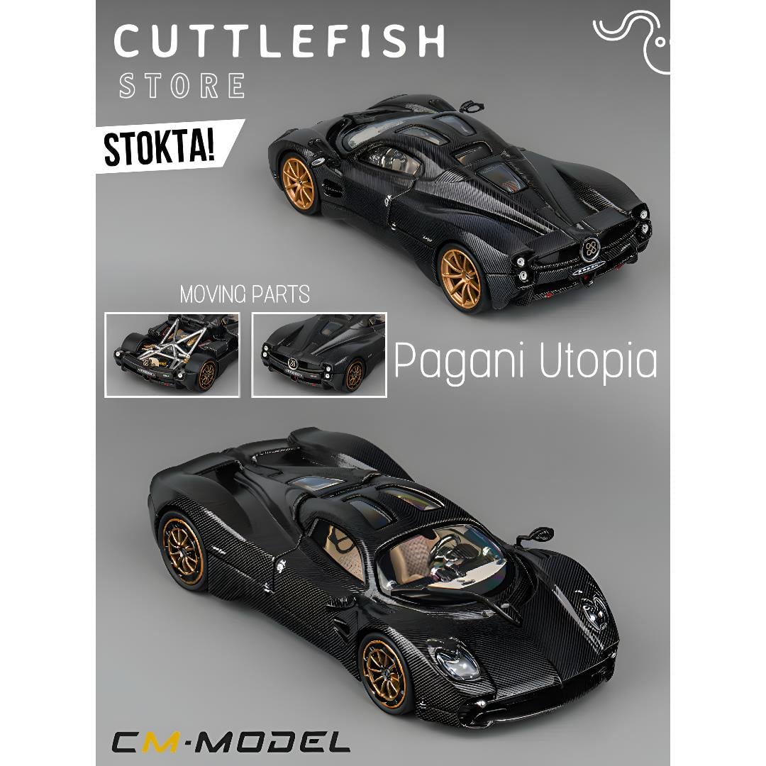 CM Model 1:64 Pagani Utopia Full carbon