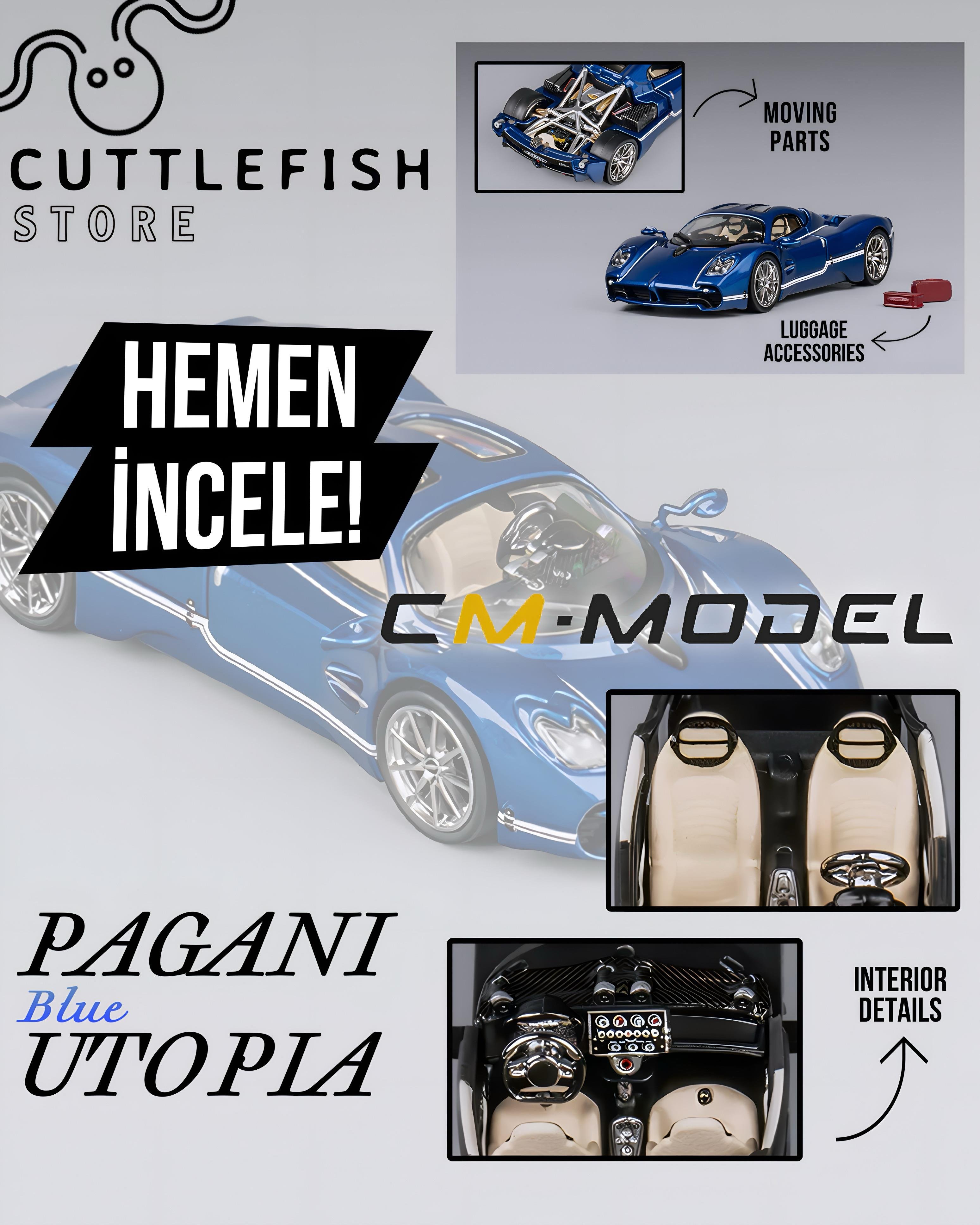 CM Model Pagani Utopia Blue