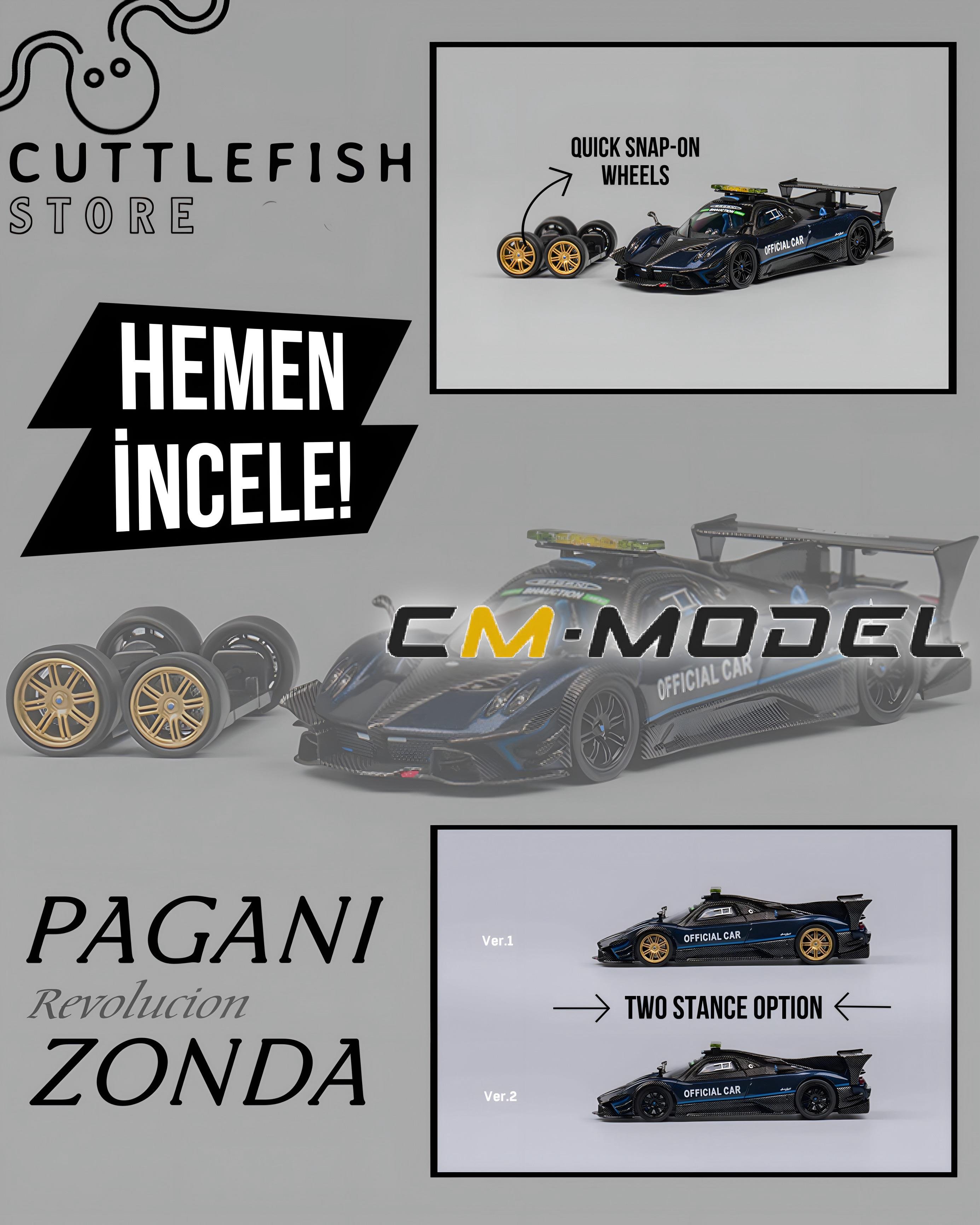 CM Model Pagani Zonda Revolucion Pace Car
