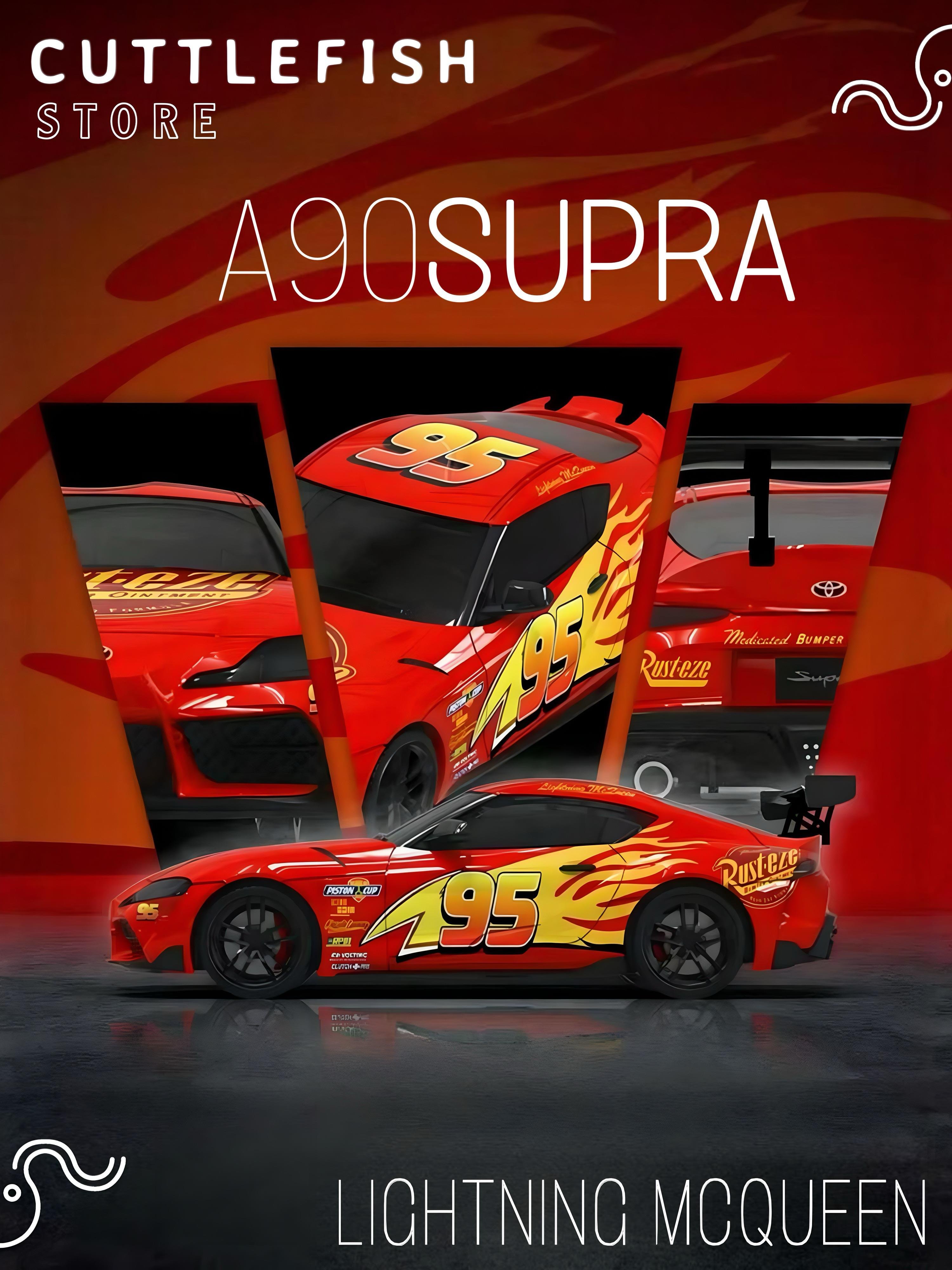 Cool Car 1:64 Lightning Mcqueen Livery