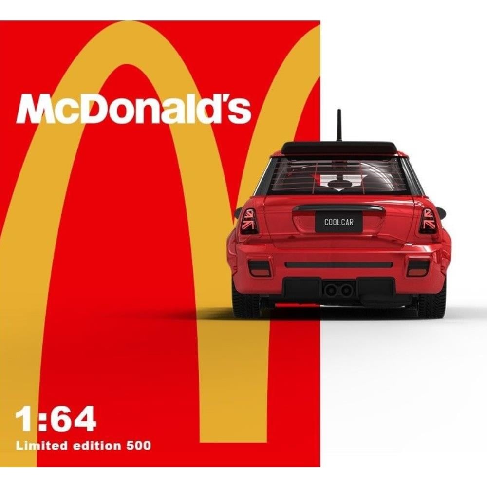 COOL CAR 1/64 Mini Cooper with McDonald's Livery