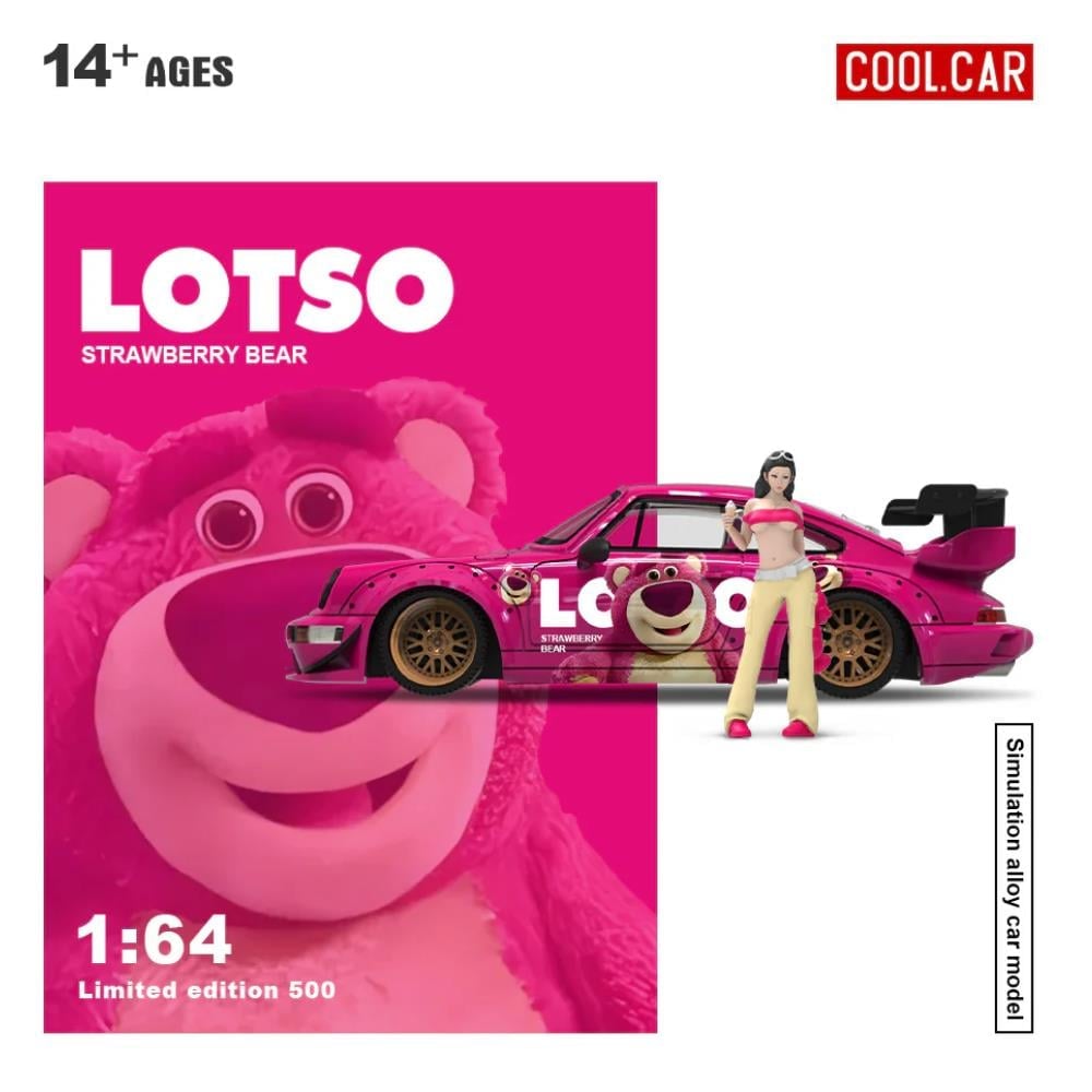 Cool Car 1:64 Porsche 964 Lotso Livery (Doll Version)