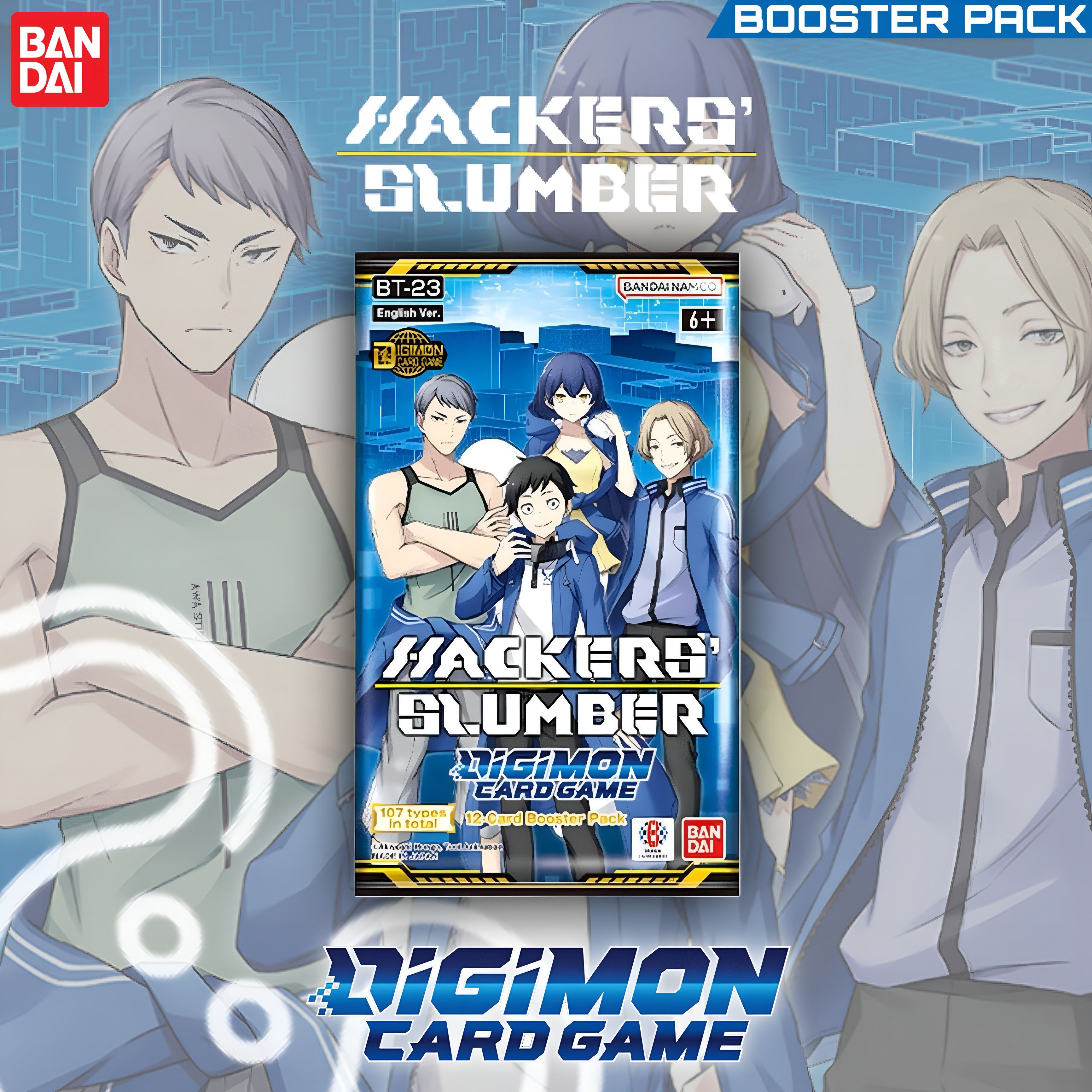 Digimon Card Game - BT23 - Hacker's Slumber - Booster Pack (1 Adet)