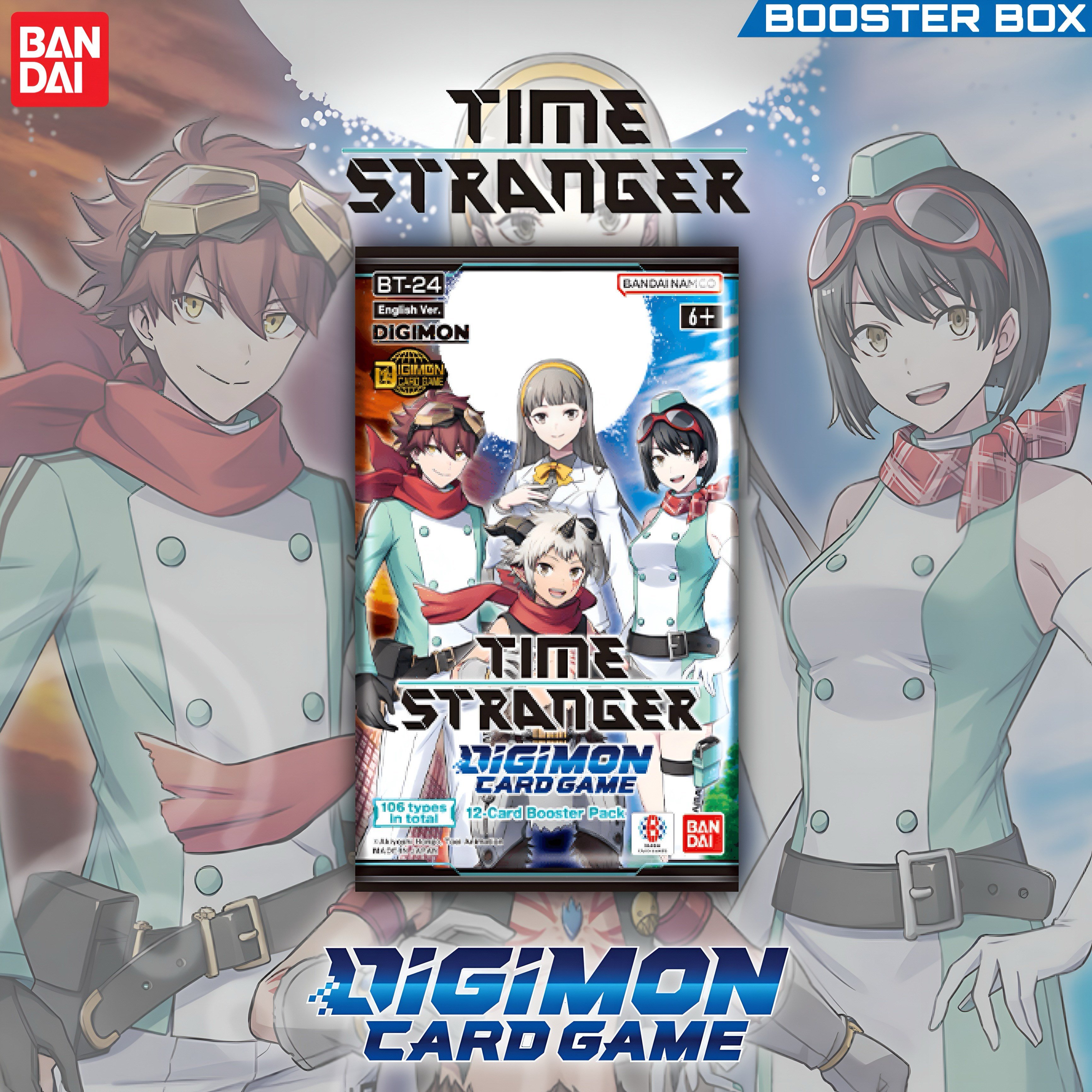 Digimon Card Game -TIME STRANGER- (BT-24) BOX