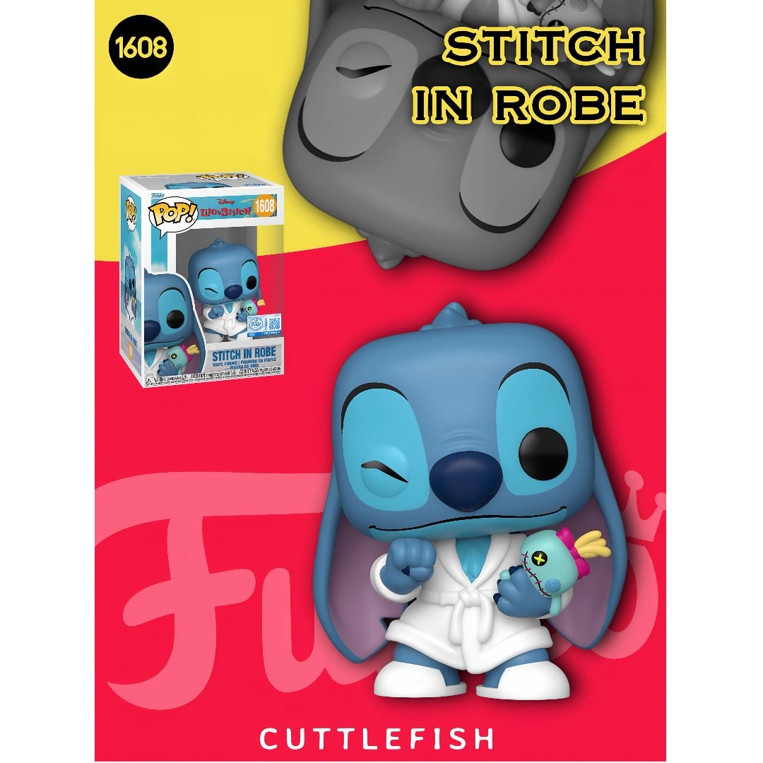 Disney Pop! Stitch in Robe Special Edition No:1608