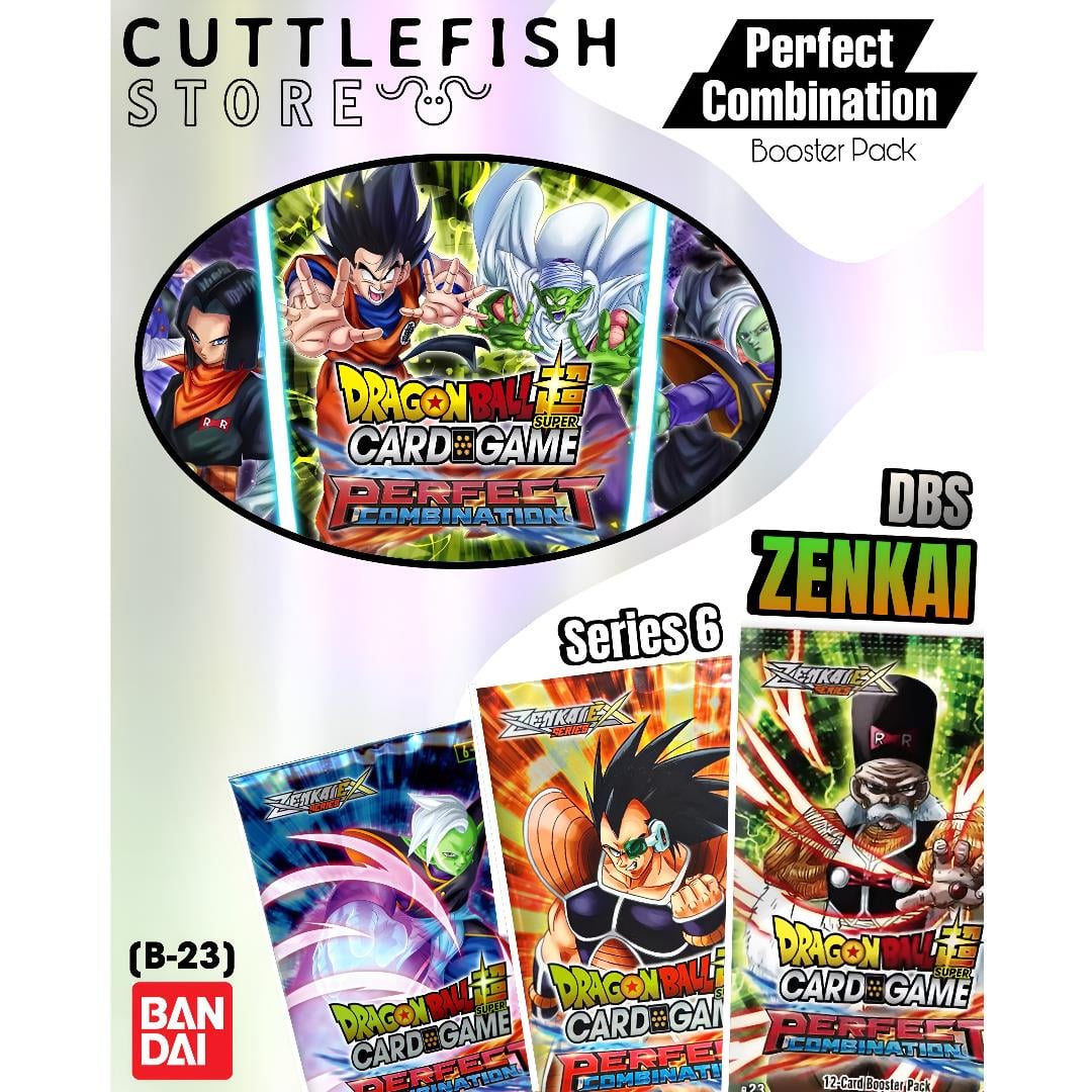 Dragon Ball Super CG Zenkai Ex Series Set 06 Perfect Combination [B23] Booster -1 Paket