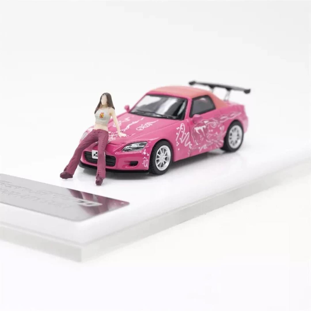 Fast & Speed Honda S2000 AP1 Roadster Soft Top FNF Suki Pink Figurine Version 