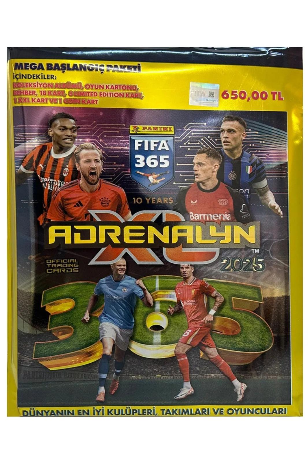 FIFA 365 Adrenalyn 2025 Mega Başlangıç Paketi