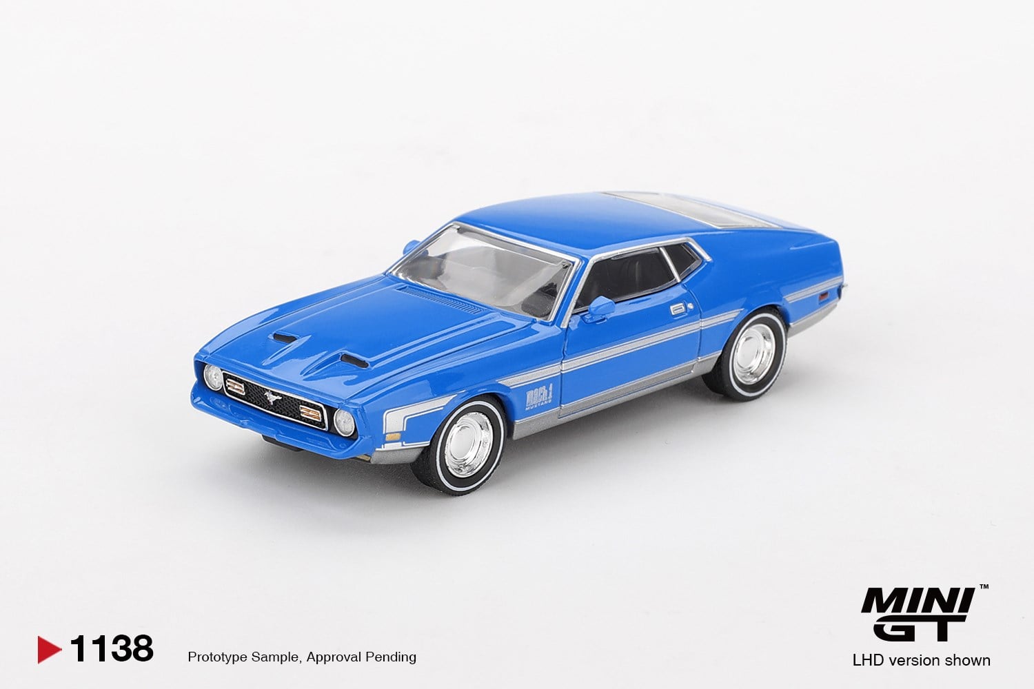 Ford Mustang Mach 1 Grabber Blue //1138