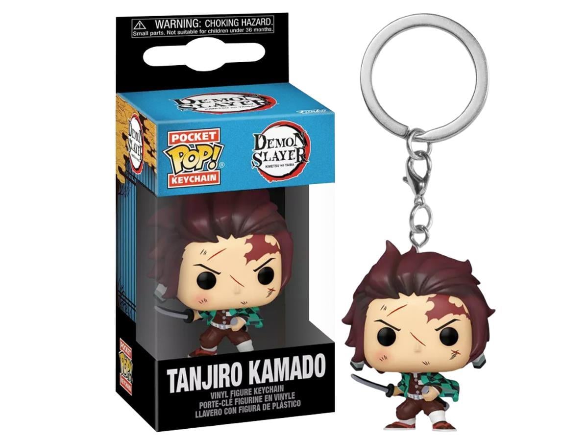 FUNKO POCKET POP: DEMON SLAYER S2 - TANJIRO KAMADO (BLOODY) ANAHTARLIK