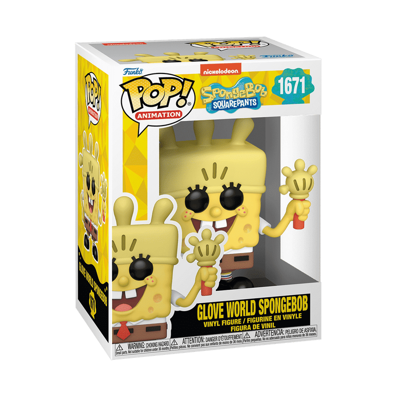 Funko POP! ANIMATION// Glove World Sponge Bob No: 1621