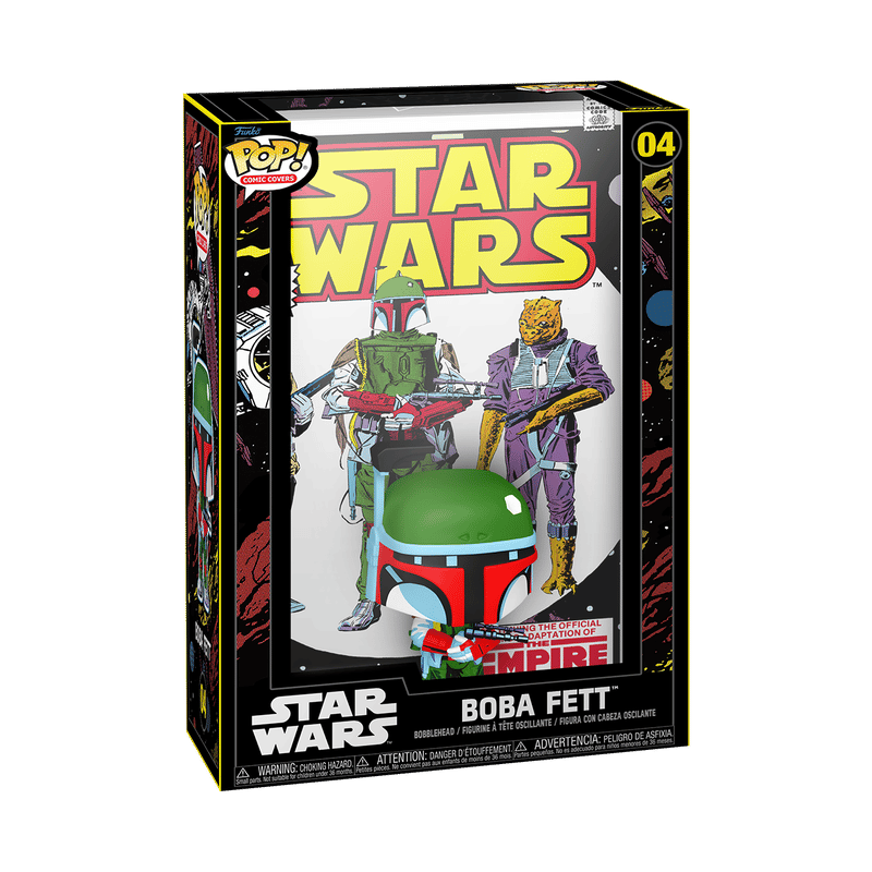 Funko POP! COMIC COVERS STAR WARS// Boba Fett No:04