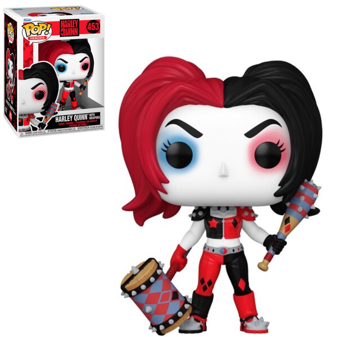 Funko Pop DC Heroes: Harley Quinn with Weapons Figür No: 453