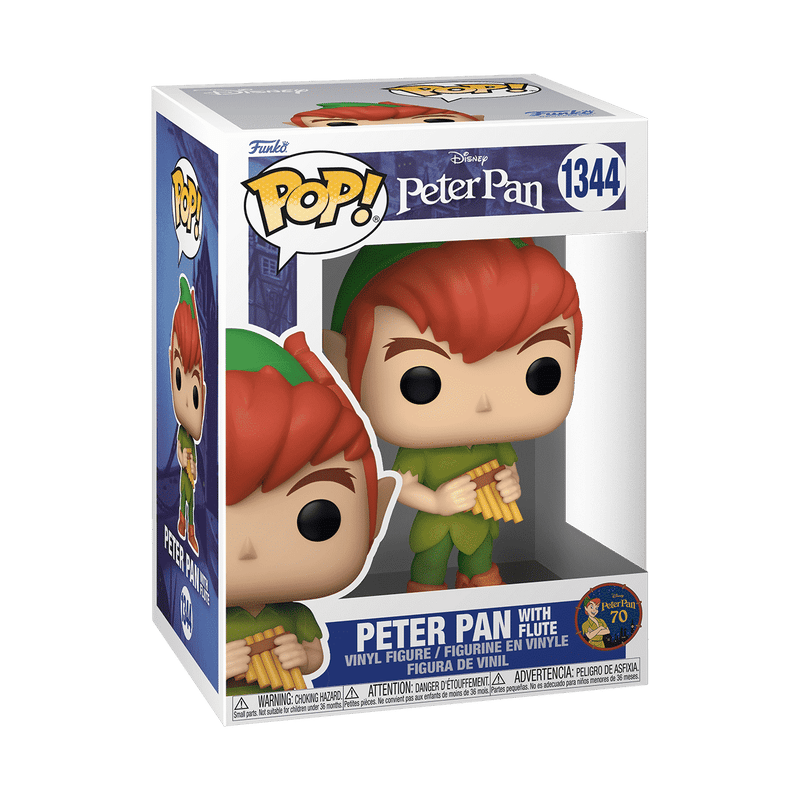 Funko POP! DISNEY// Peter Pan With Flute No: 1344