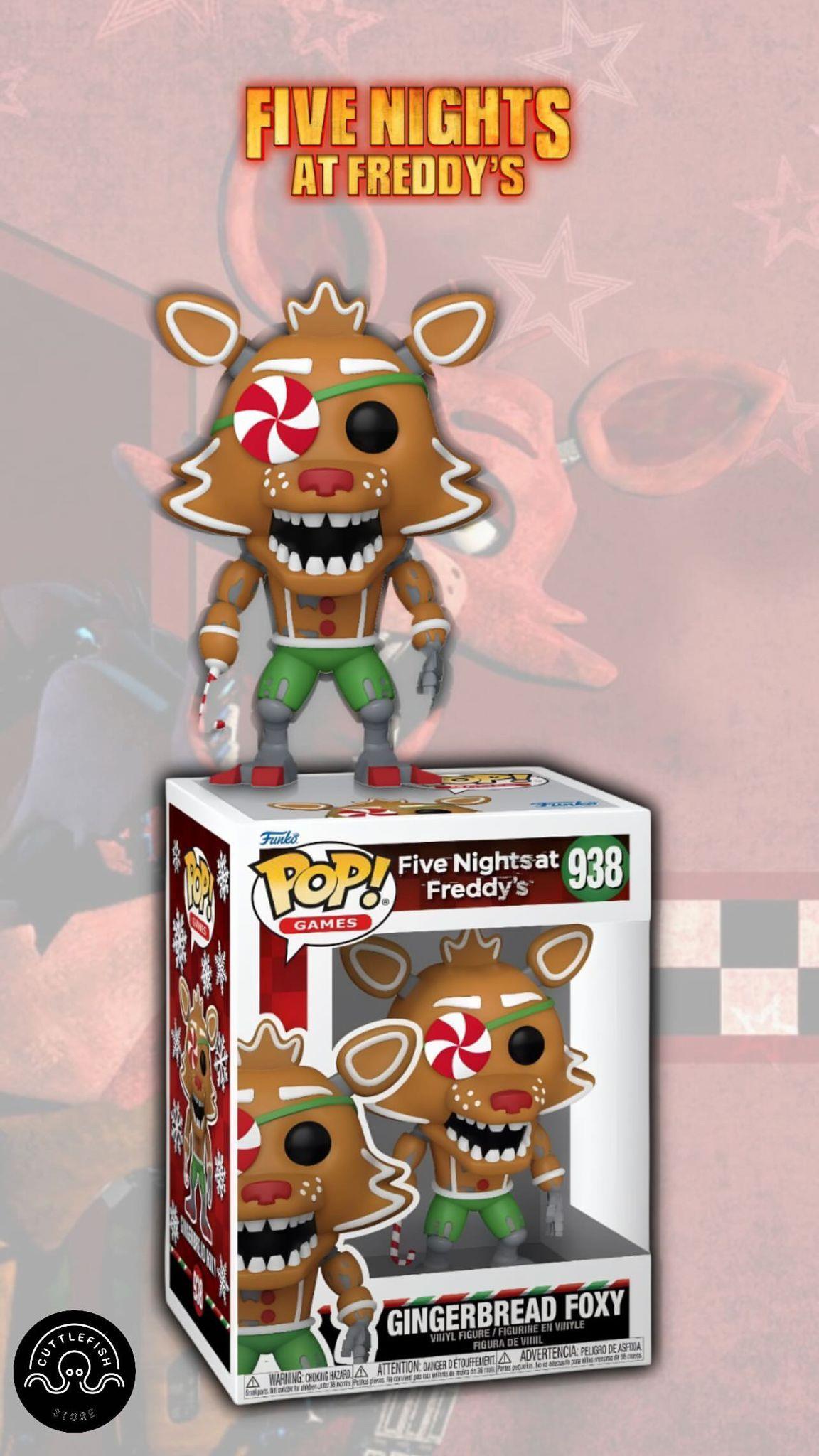 Funko POP! FIVE NIGHTS AT FREDDY'S // Gingerbread Foxy No: 938