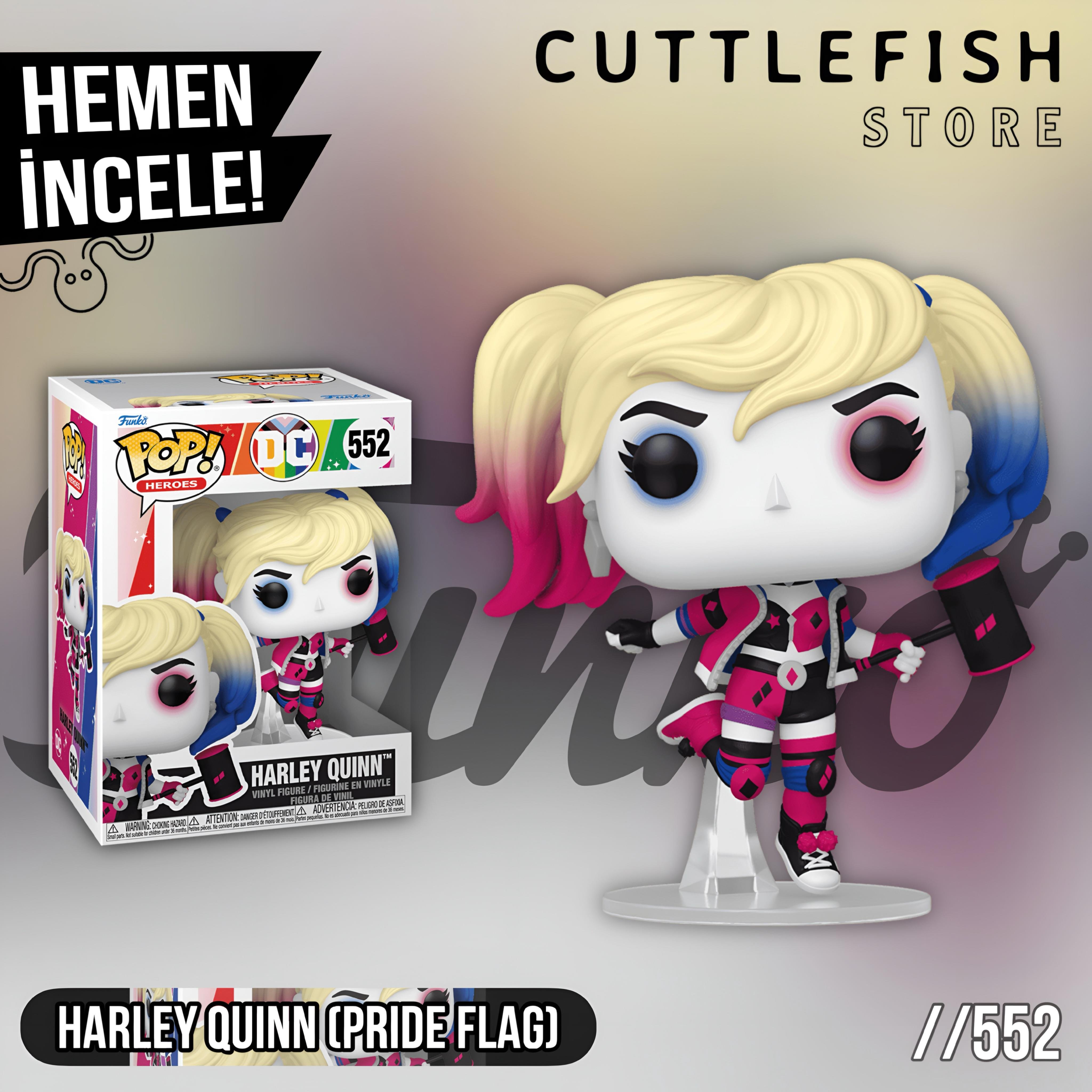 Funko Pop Heroes Dc Pride - Harley Quinn No:552