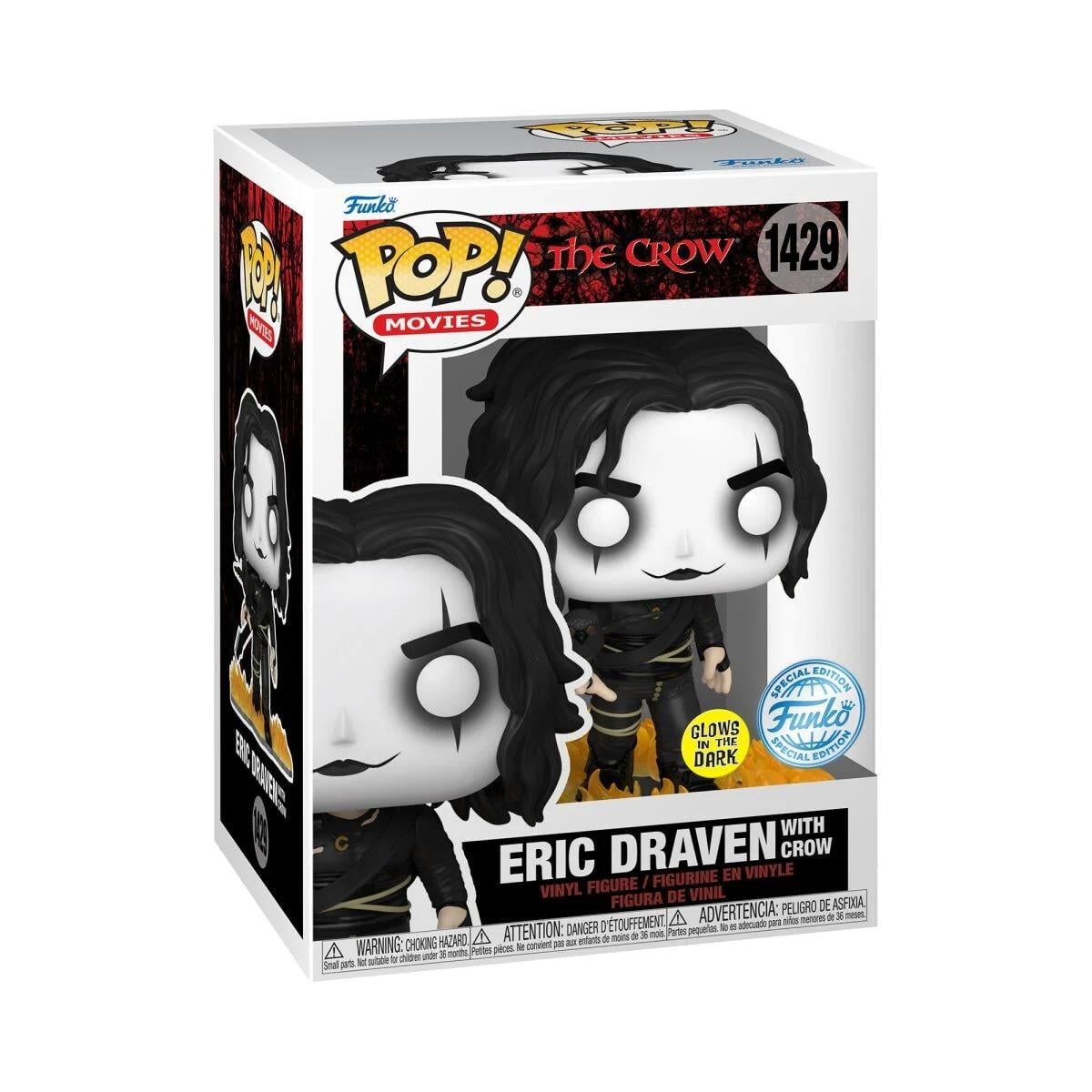 Funko Pop Movies The Crow - Eric Draven With Crow No:1429