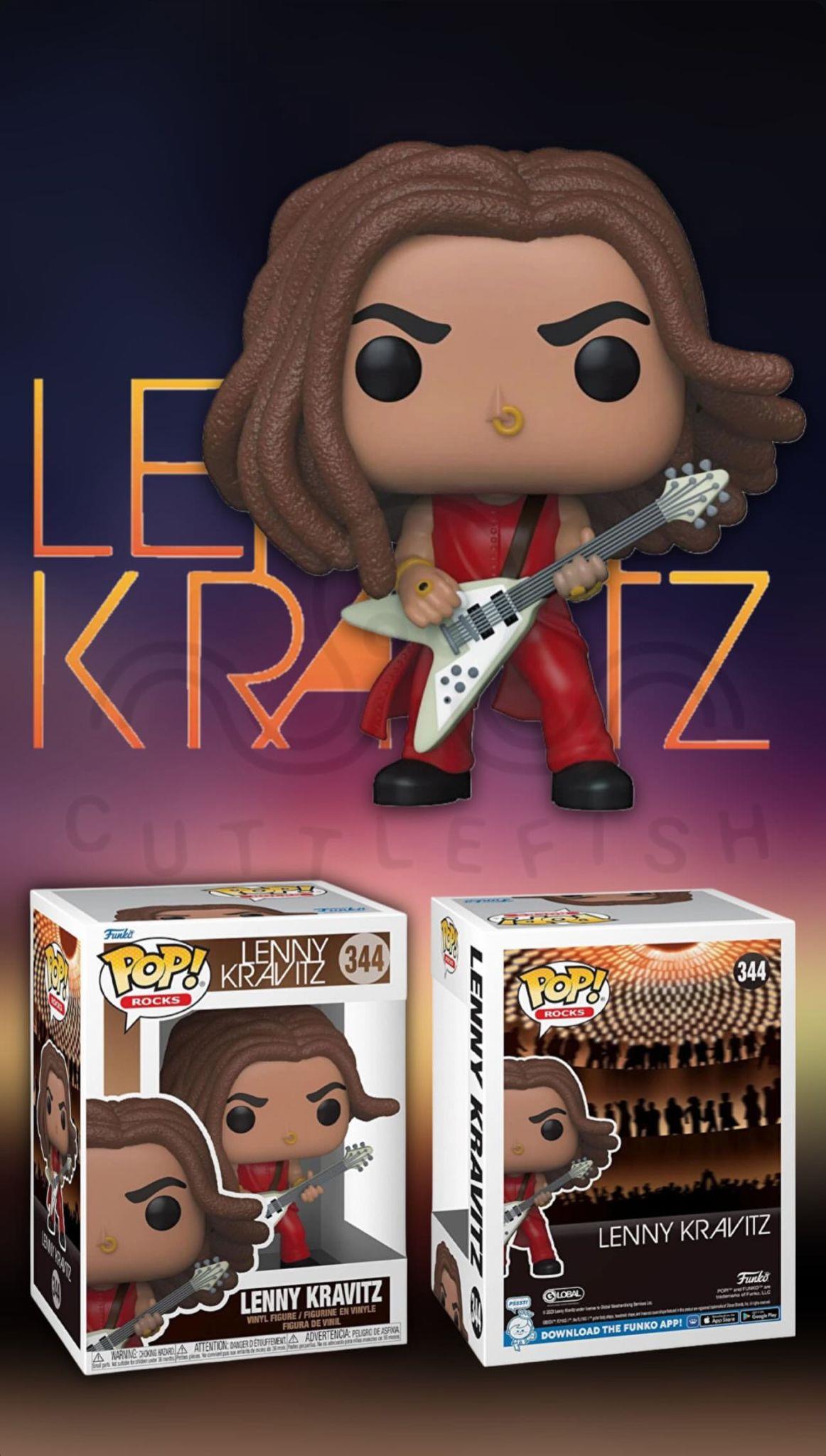 Funko POP! ROCKS// Lenny Kravitz No: 344