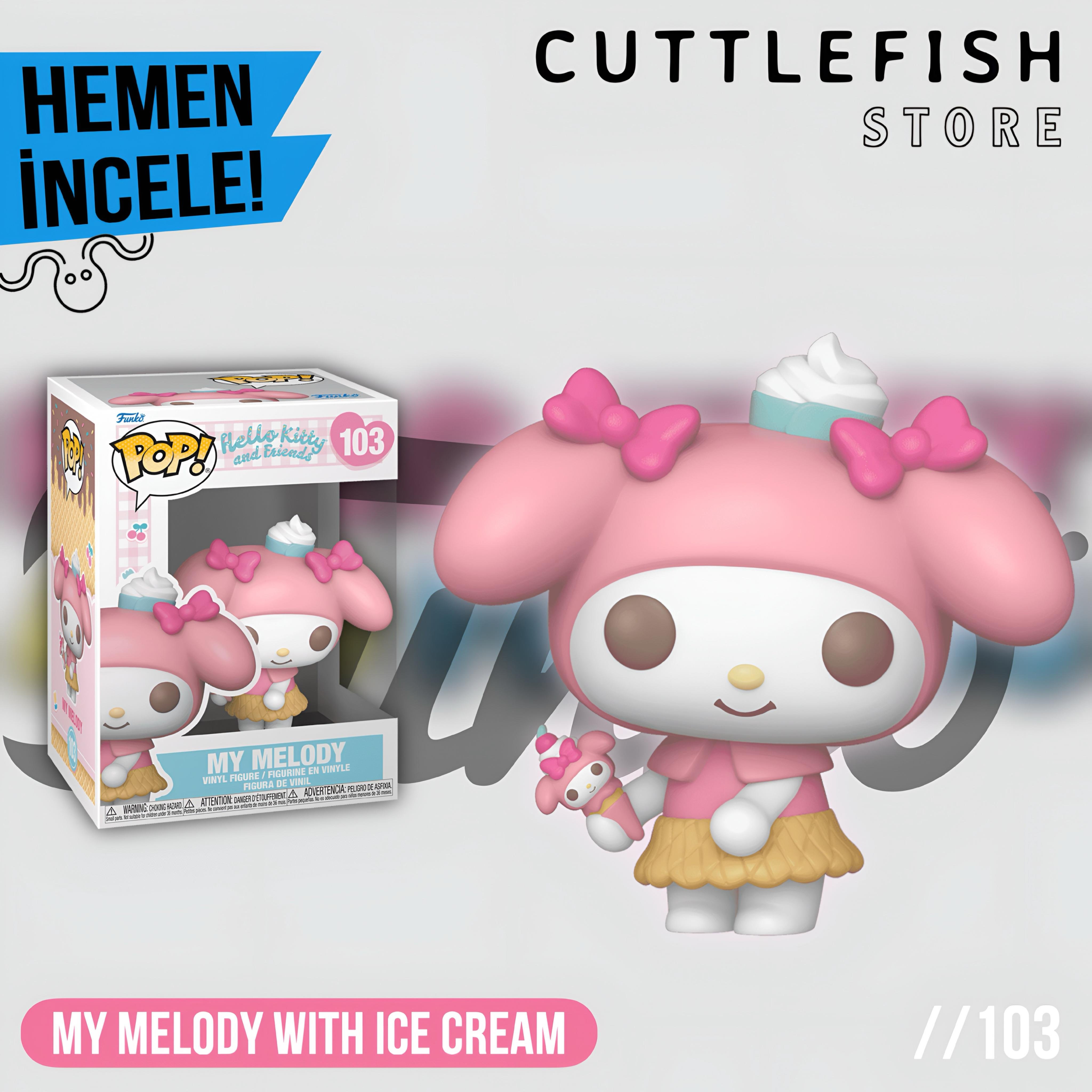 Funko Pop Sanrio Hello Kitty And Friends - My Melody with Ice Cream No:103