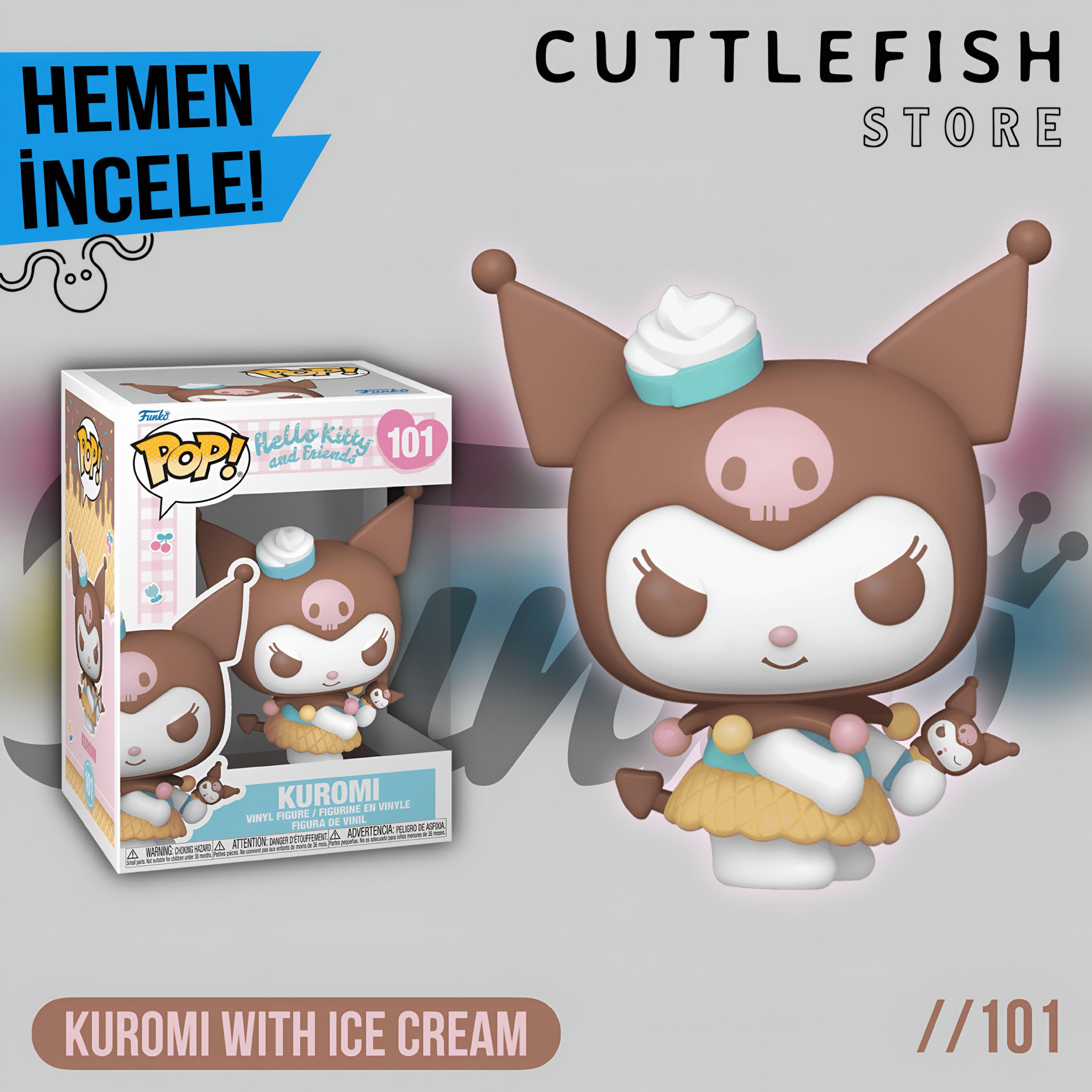 Funko Pop Sanrio Hello Kitty And Friends - Kuromi Ice Cream No:101