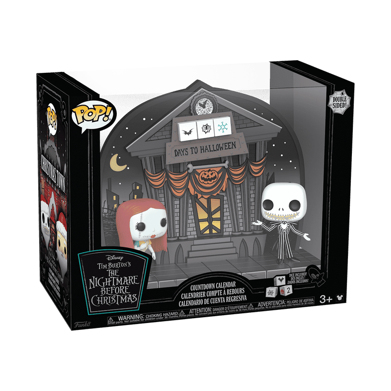 Funko POP! THE NIGHTMARE BEFORE CHRISTMAS// Dual-Sided Countdown Calendar