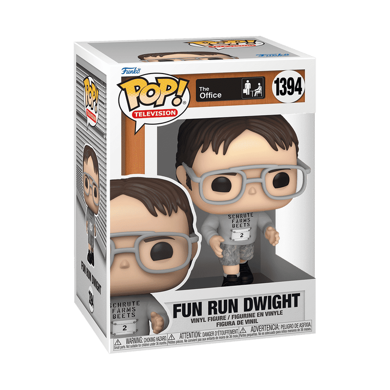 Funko POP! THE OFFICE//  Fun Run Dwight No: 1394