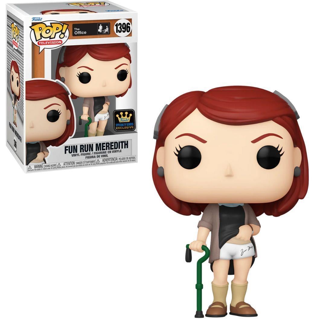 Funko POP! THE OFFICE// Fun Run Meredith No: 1396 -Exclusive