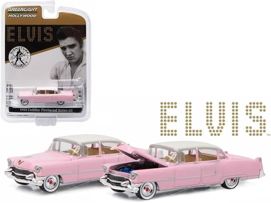 Greenlight 1/64 Hollywood Series 14 - Elvis Presley (1935-77) - 1955 Cadillac Fleetwood Series 60 