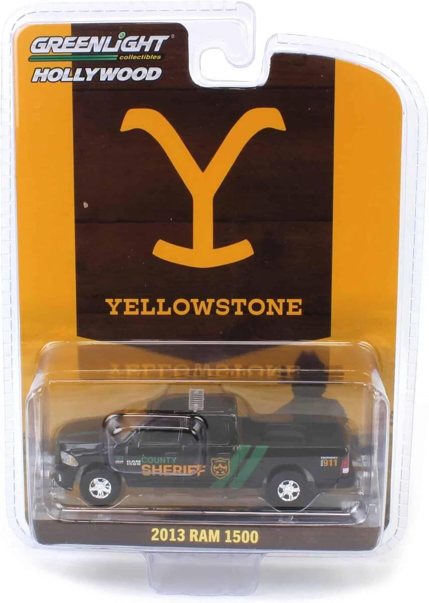 Greenlight 1/64 Hollywood Series 42- Yellowstone 2013 Ram 1500 62030-A