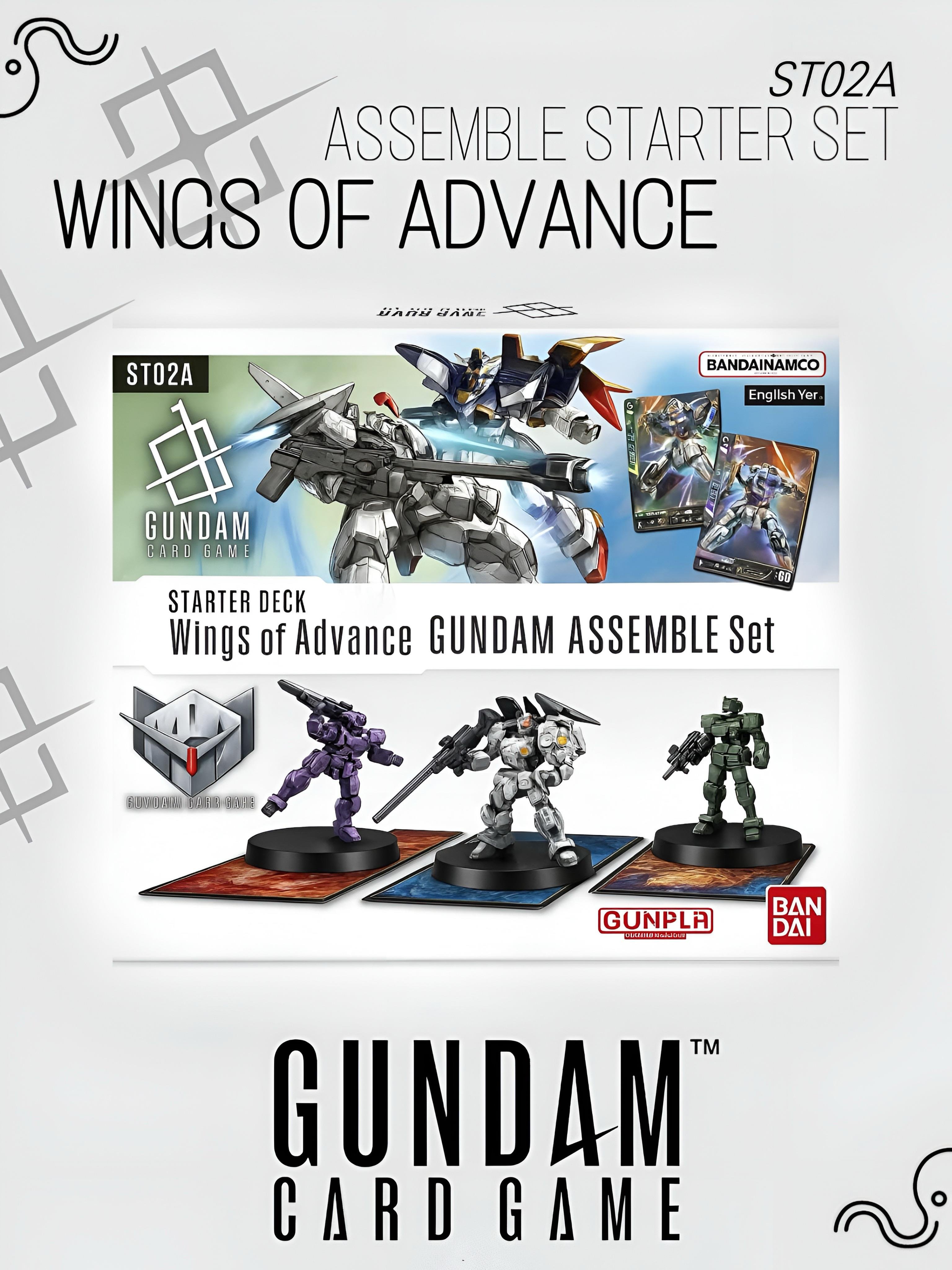 Gundam TCG: Assemble Starter Set - Wings of Advance (ST02A)