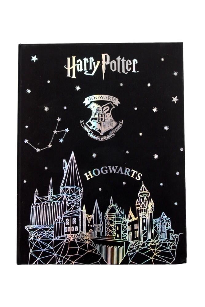 Harry Potter Lisanslı Kalemli Bloknot -Gümüş