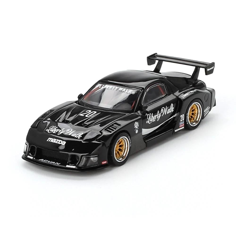 ini GT 1/64 MAZDA RX-7 LB-Super Silhouette Liberty Walk Black - Blister Paket