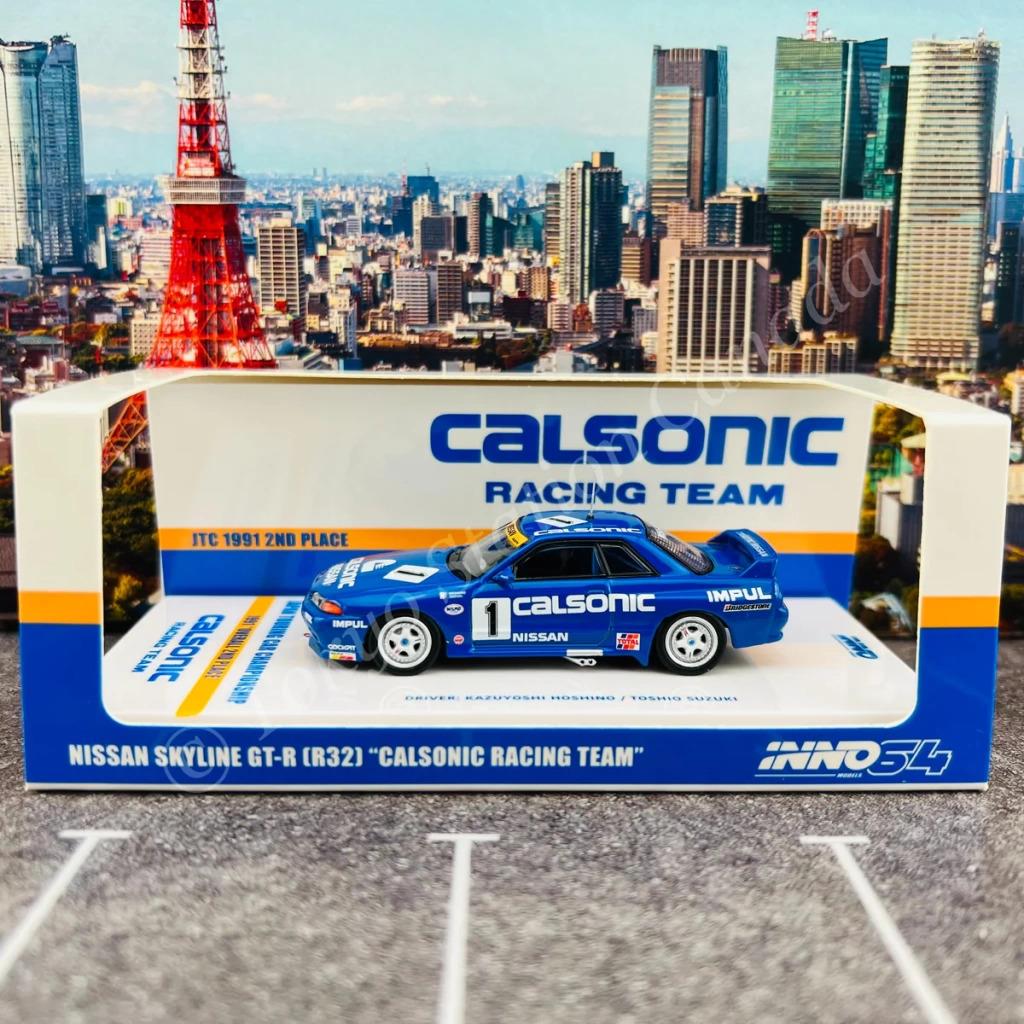 İNNO64 Nissan Skyline GT-R (R32) 1991 OVERALL 2ND PLACE CALSONIC RACING TEAM