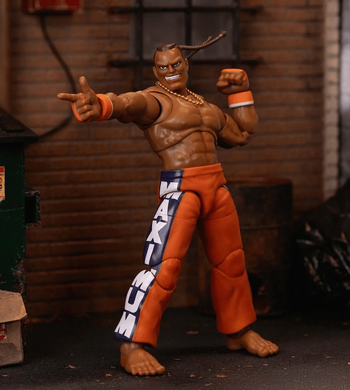 JADA Street Fighter II Dee Jay Aksiyon Figürü *15 cm JADA Street Fighter II Dee Jay Aksiyon Figürü *15 cm