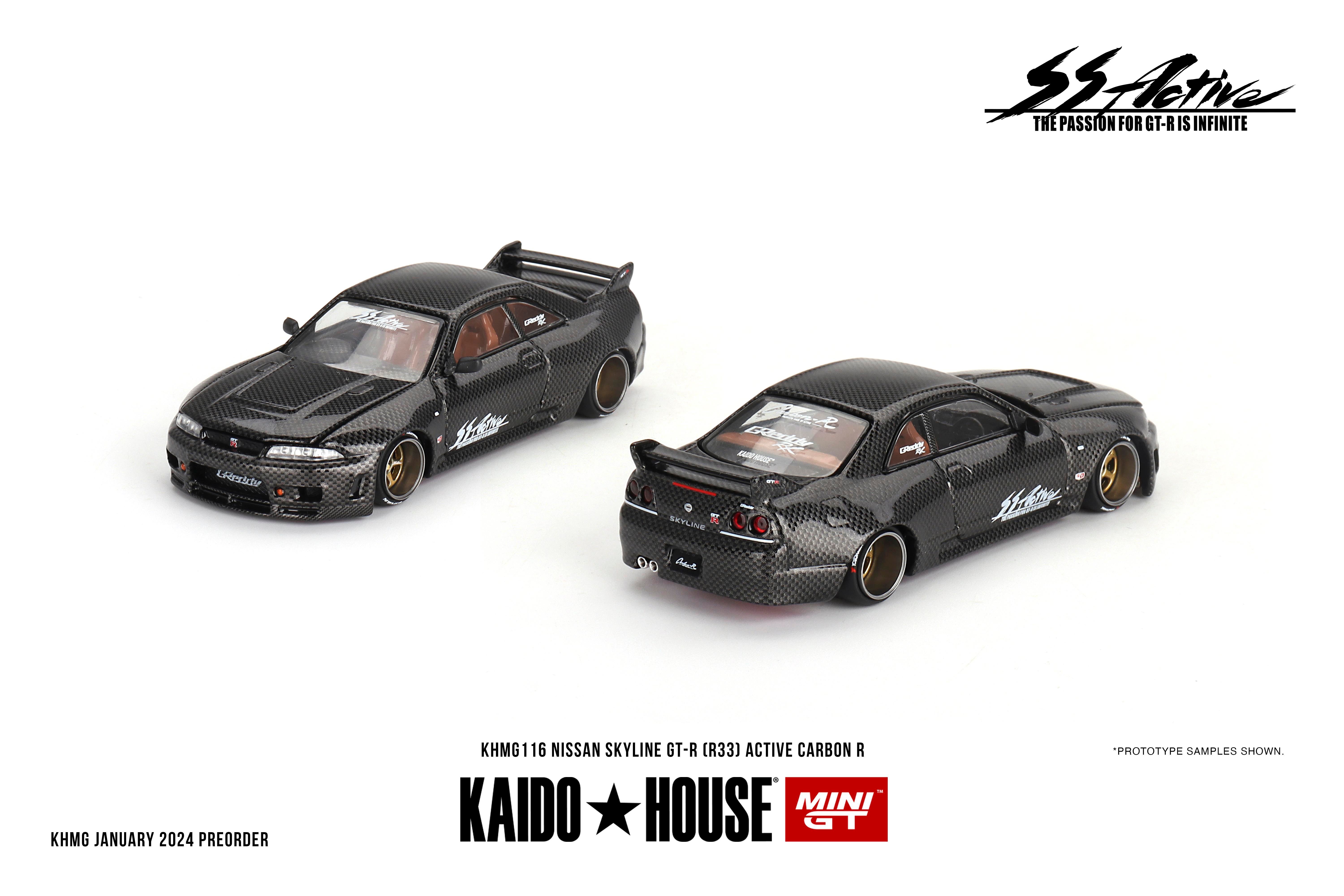 (KAIDO HOUSE) Nissan Skyline GT-R (R33) Active Carbon R //116