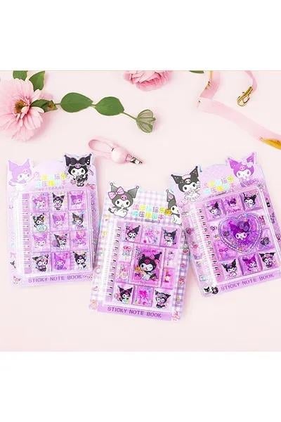 Kuromi Sulu Kapak Not Defteri