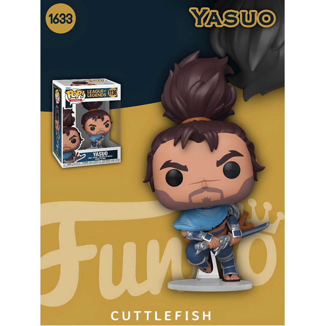 League of Legends Funko Pop! Yasuo No:1136