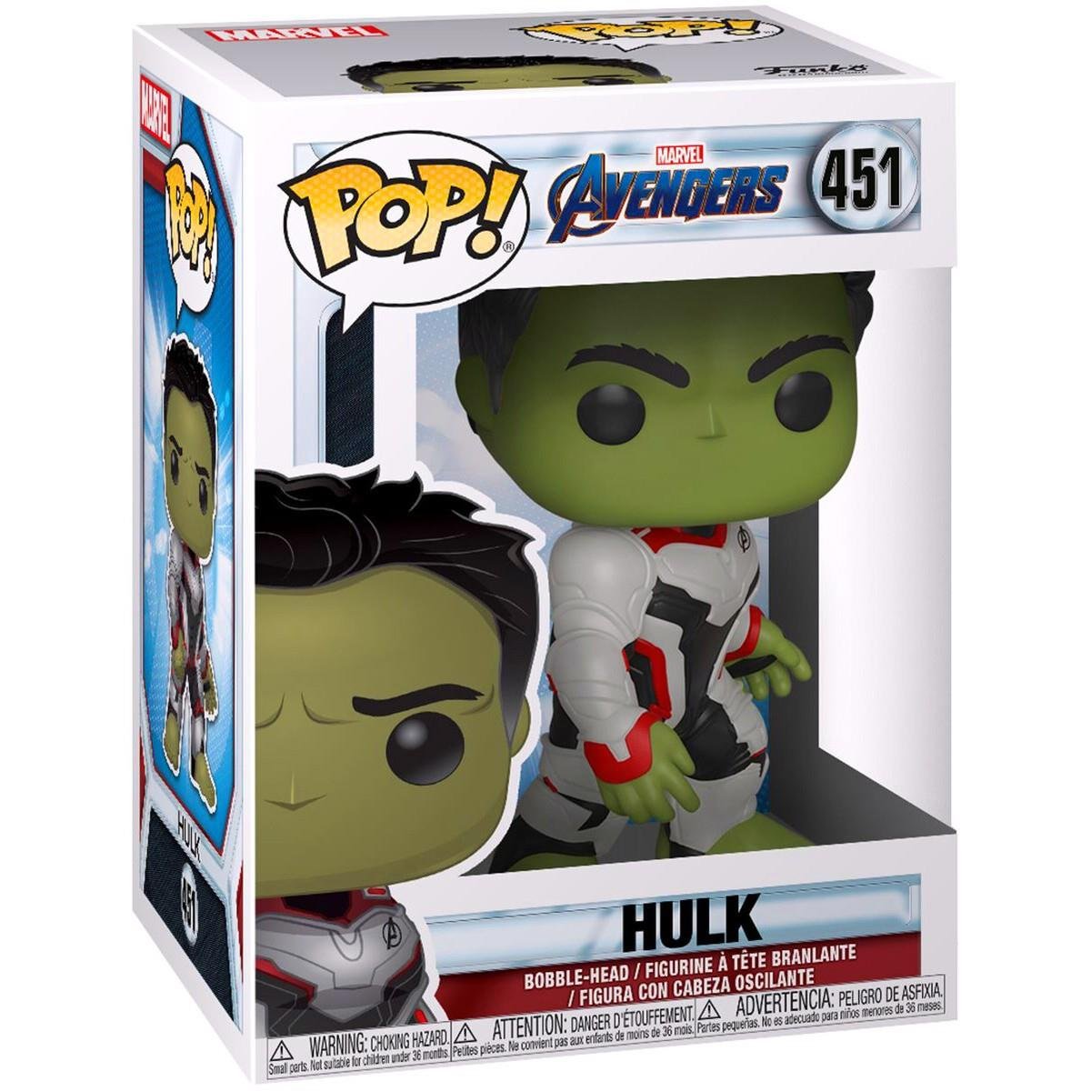 Marvel Avengers Endgame Hulk Funko Pop #451 (Bobble-head)