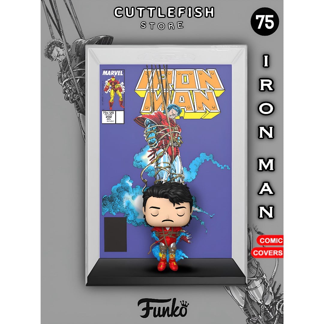 Marvel Funko Pop! Comic Covers Iron Man #232 No:75