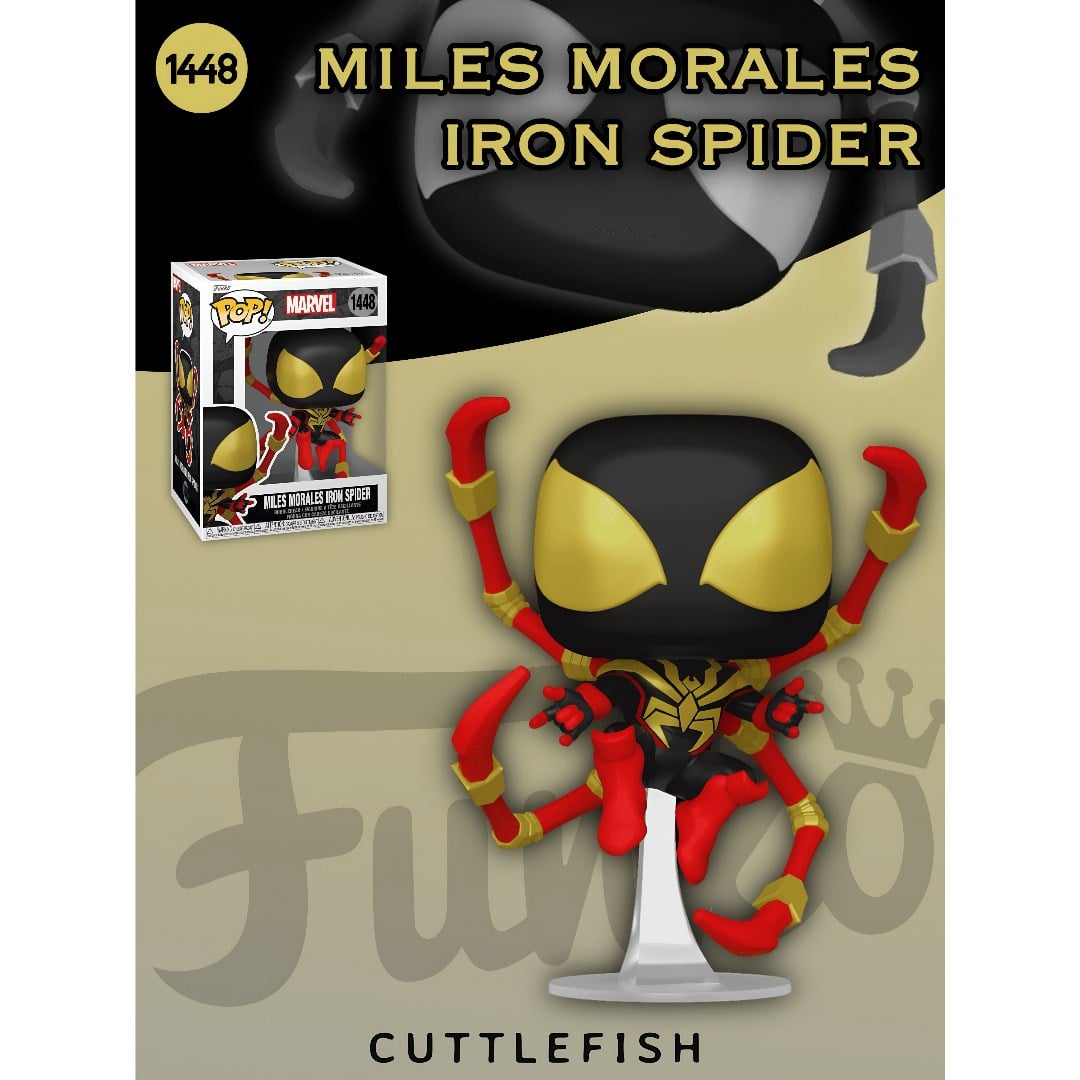 Marvel Funko Pop! Miles Morales Iron Spider No:1448