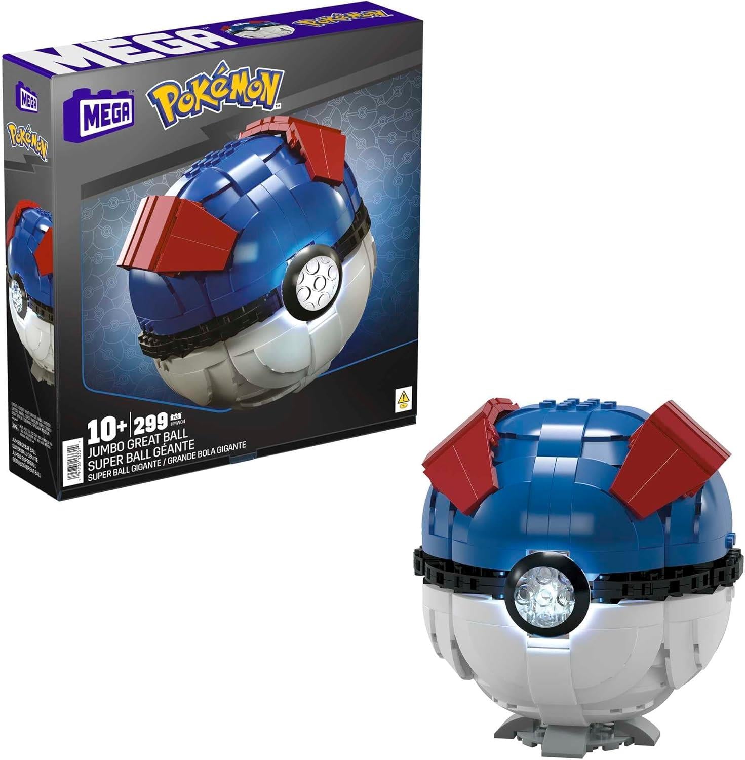 MEGA™ Pokémon™ JUMBO Great Ball Lego