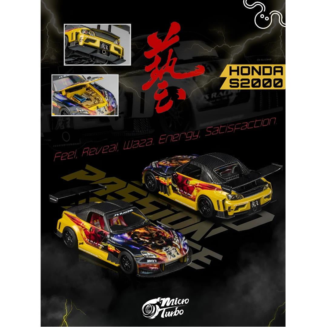 Micro Turbo 1/64 Honda S2000 Demon King