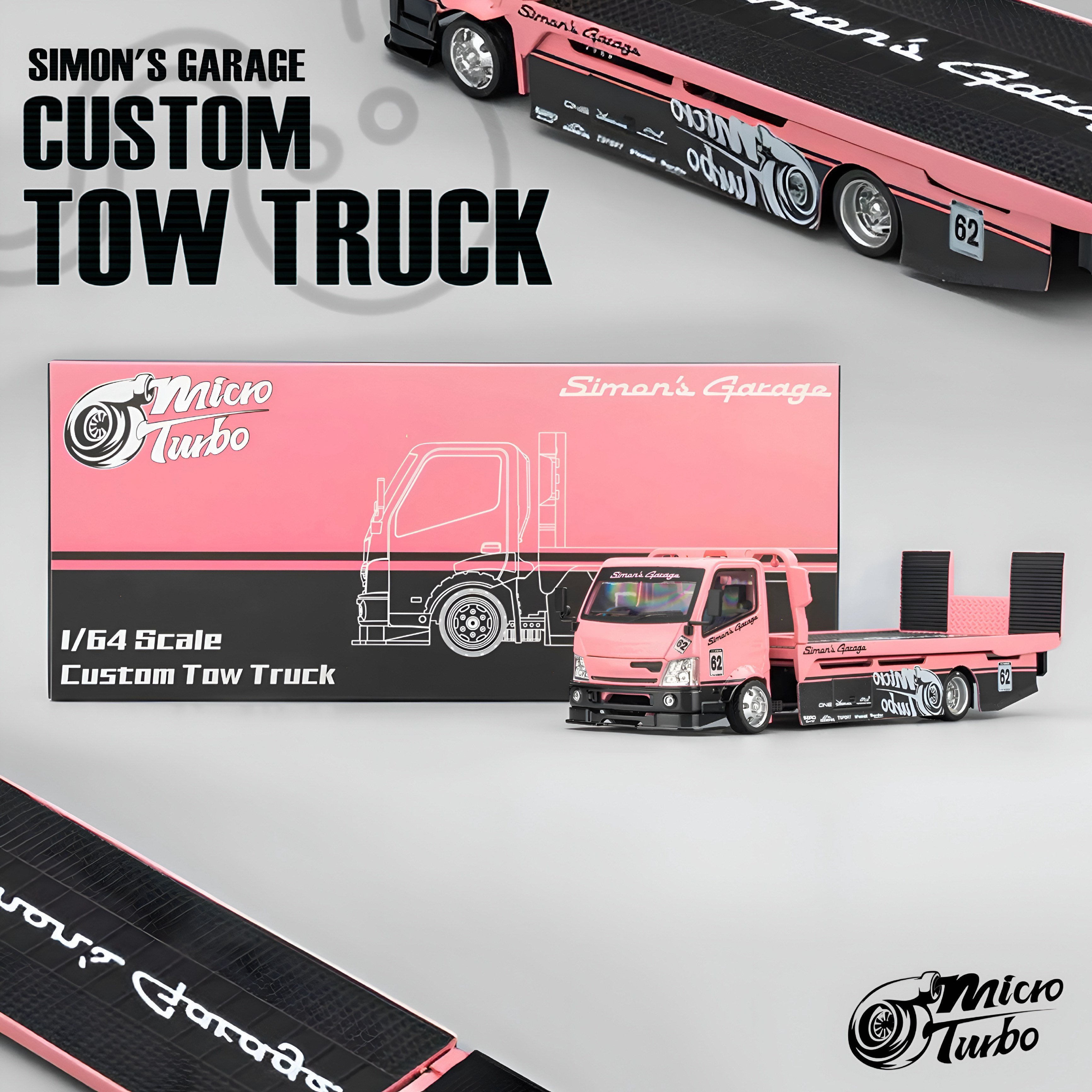 MicroTurbo x Simon's Garage - Custom Flatbed Trailer