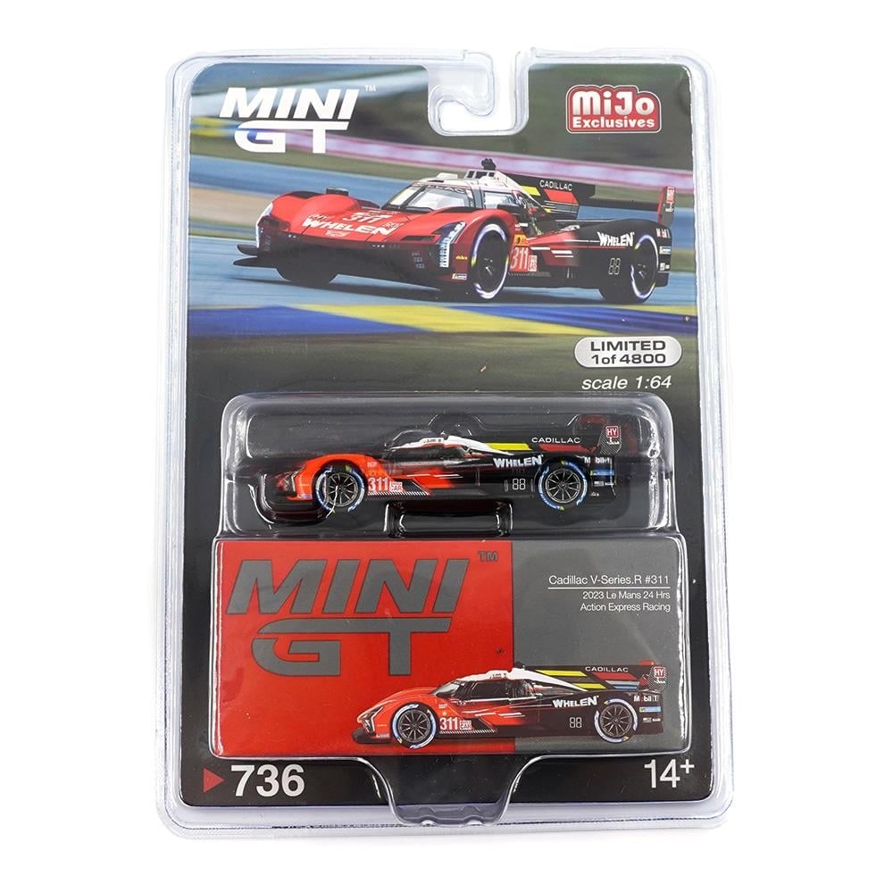 Mijo Exclusive Mini GT 1/64 Cadillac V-Series.R #311 Action Express Racing 2023 Le Mans 24 Hrs 