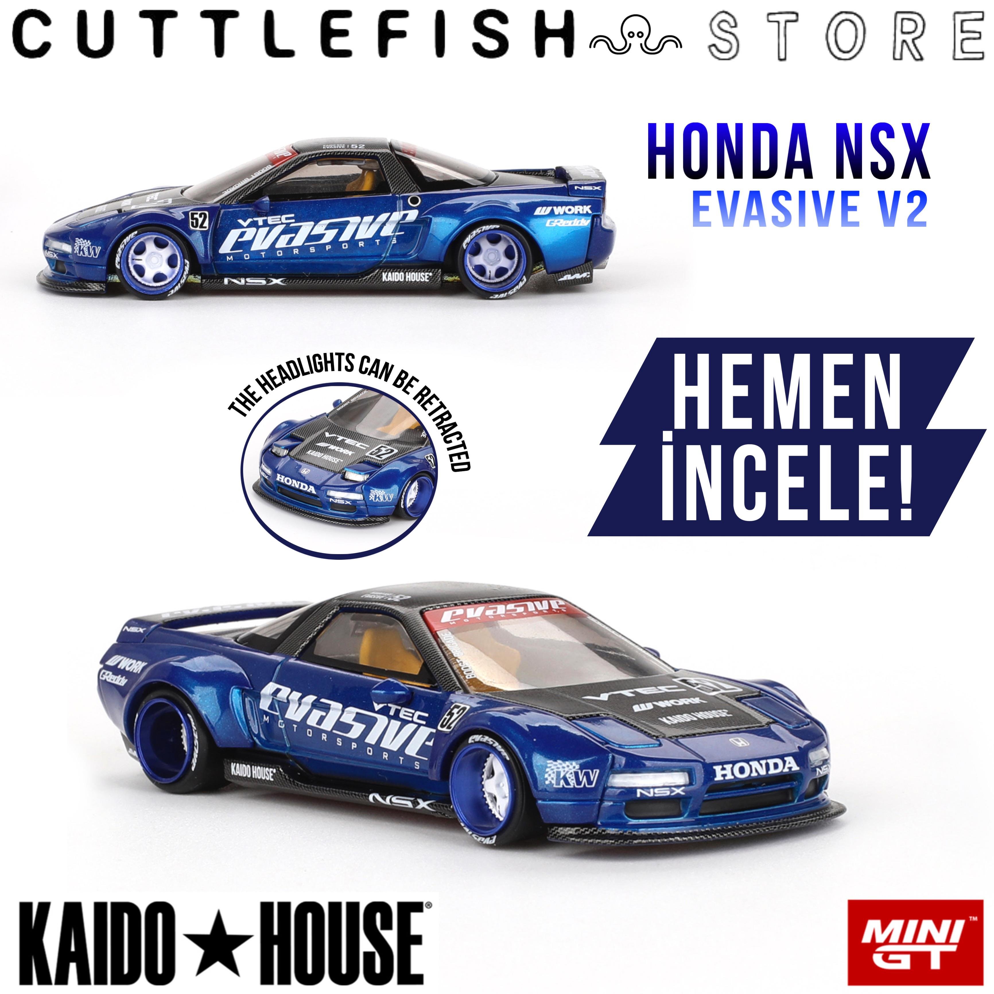 Mini GT 1/64 Honda NSX Evasive V2 KHMG137