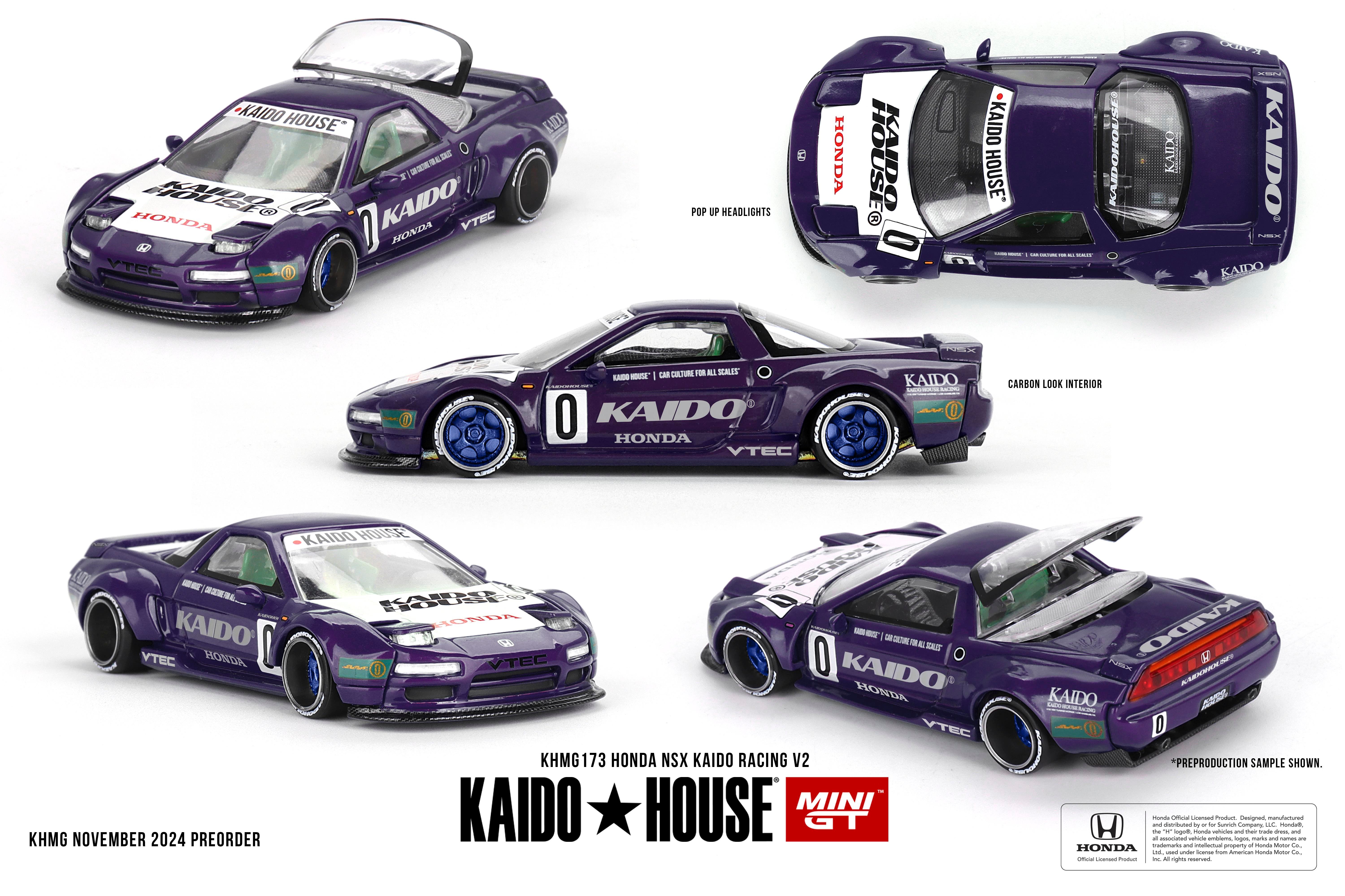 Mini GT 1/64 KaidoHouse Honda NSX Kaido Racing V2 KHMG173