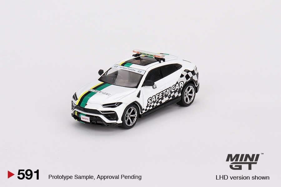 Mini GT 1/64 Lamborghini Urus 2022 Macau GP Official Safety Car MGT00591
