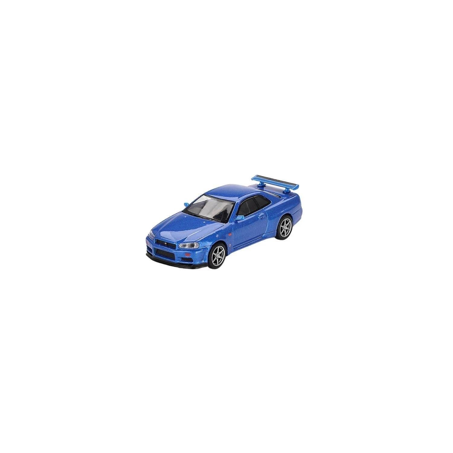 Mini GT 1/64 Nissan Skyline GT-R (R34) V-Spec Bayside Blue