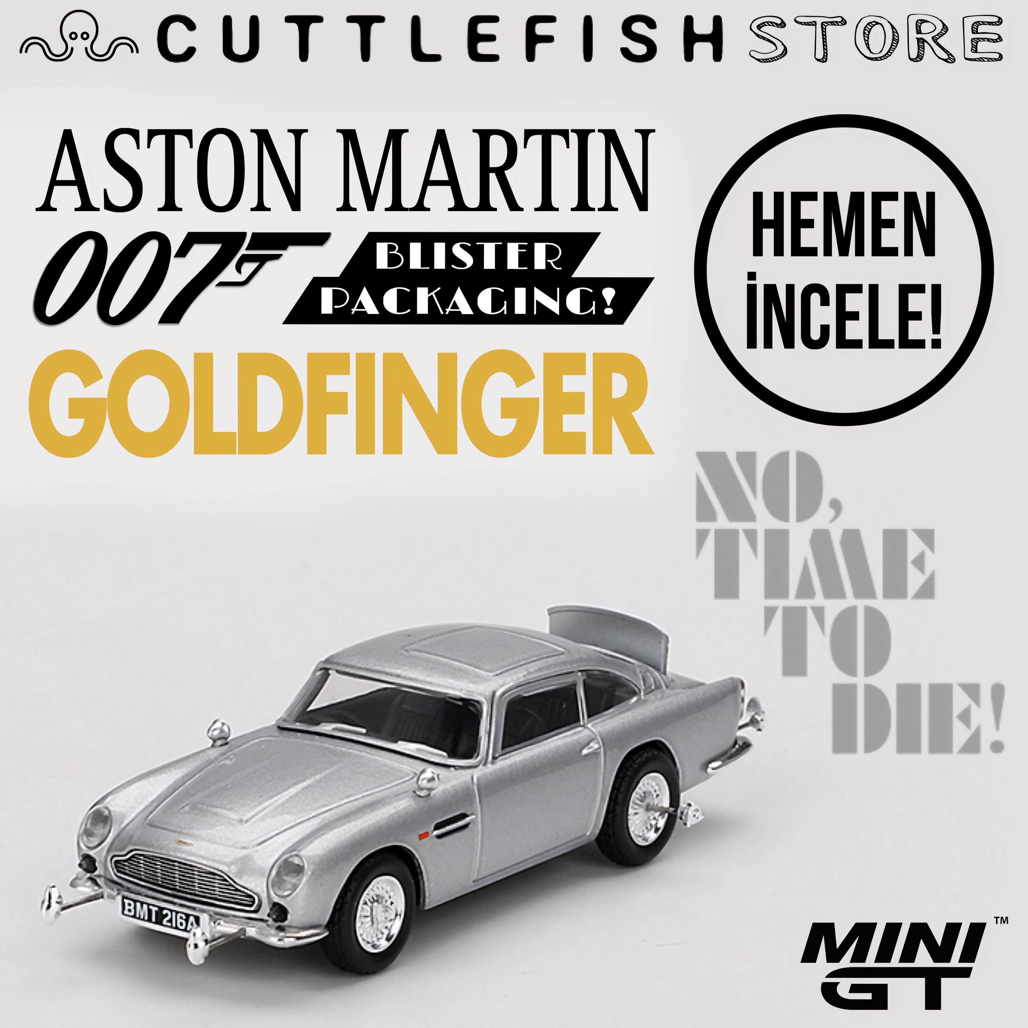 Mini GT Aston Martin DB5 “Goldfinger” Blister Pack